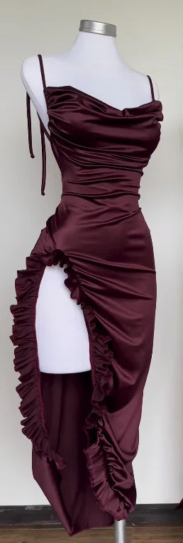 nuevo y explosivo vestido transfronterizo verano senior sentido Y2K sexy halter vestido Spice Girl