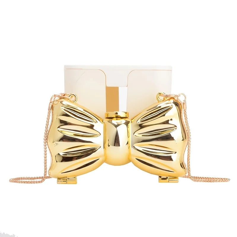 Cartera metálica ideal para reuniones con amigos y fiestas elegantes ❤️