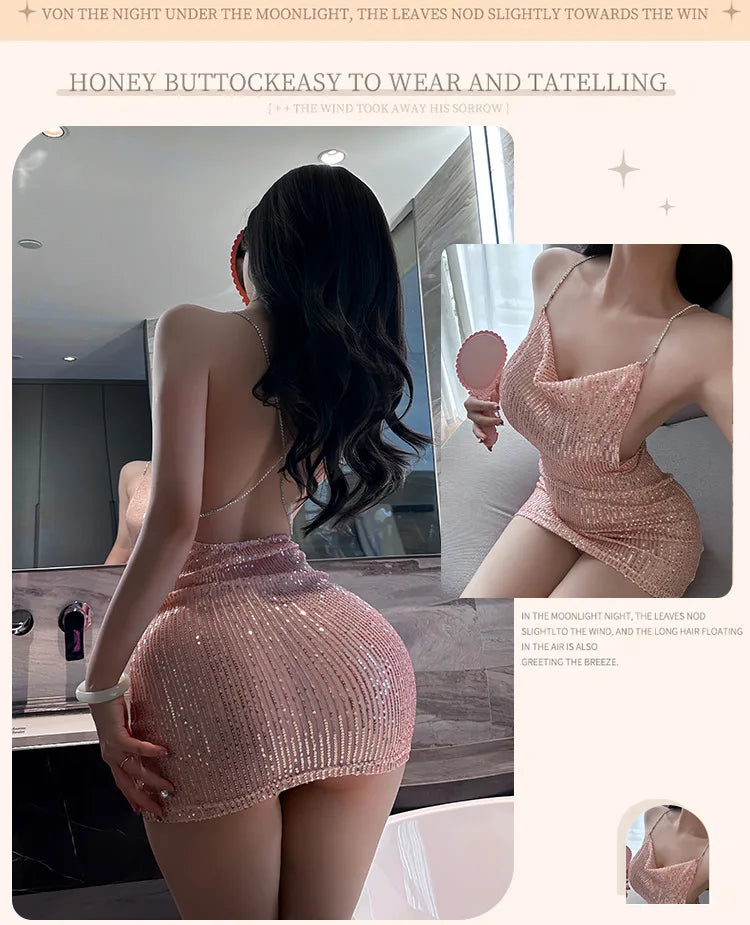 Vestido ajustado con tirantes, falda corta, ropa de mujer, vestidos de fiesta, chica sexy, látex, ropa de mujer xxx