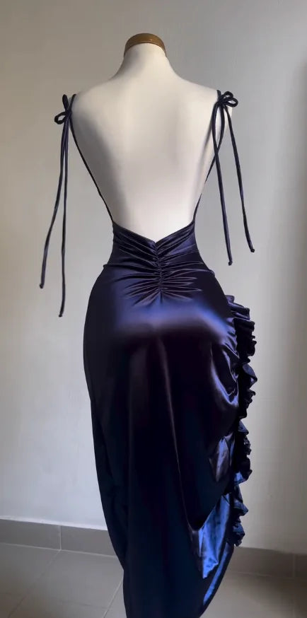 nuevo y explosivo vestido transfronterizo verano senior sentido Y2K sexy halter vestido Spice Girl