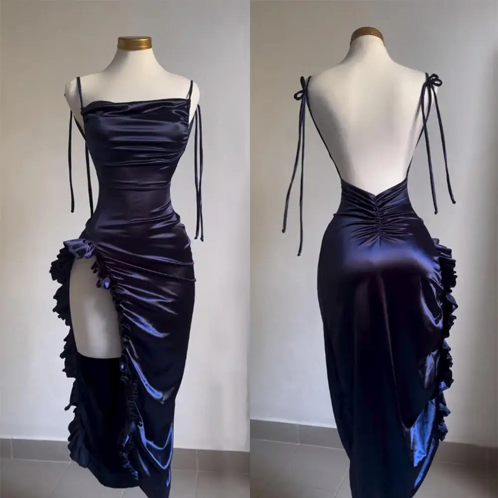 nuevo y explosivo vestido transfronterizo verano senior sentido Y2K sexy halter vestido Spice Girl